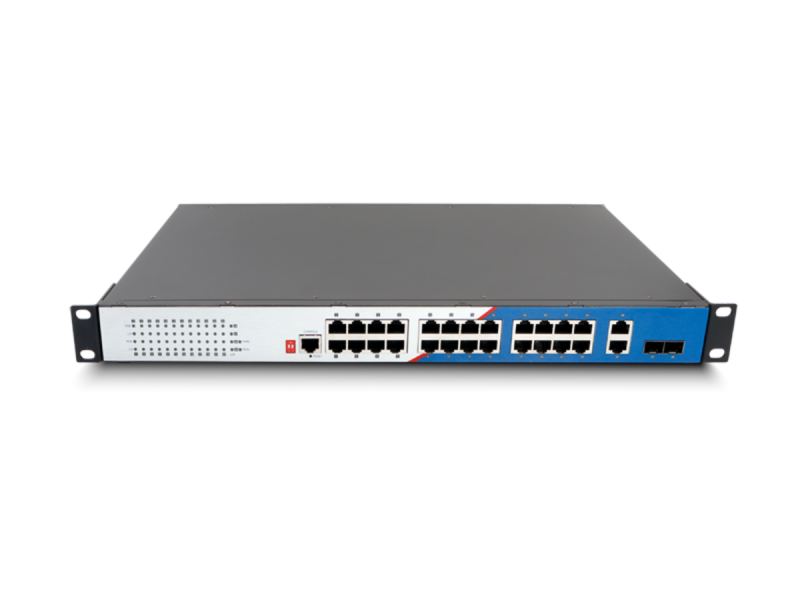 Longline LNGIGF26GT-24POE-M 28-Port 10/100/1000 Mbps Yönetilebilir Endüstriyel PoE Switch